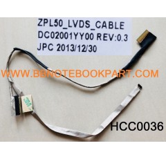 HP Compaq LCD Cable สายแพรจอ PROBOOK 450 G2 ZPL50  (40 Pin)   DC02001YY00  